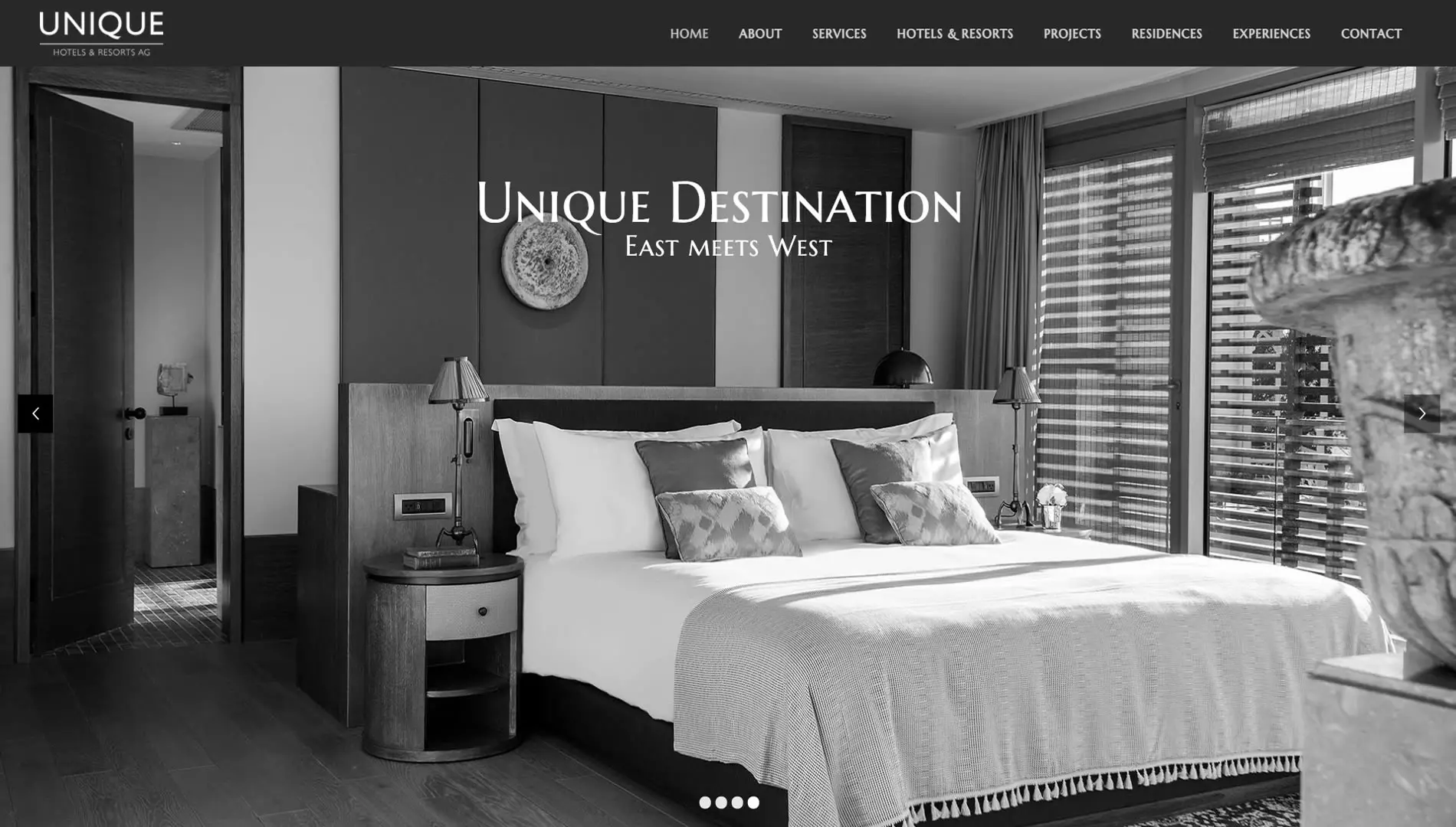 Unique Hotels & Resorts - Desktop Version